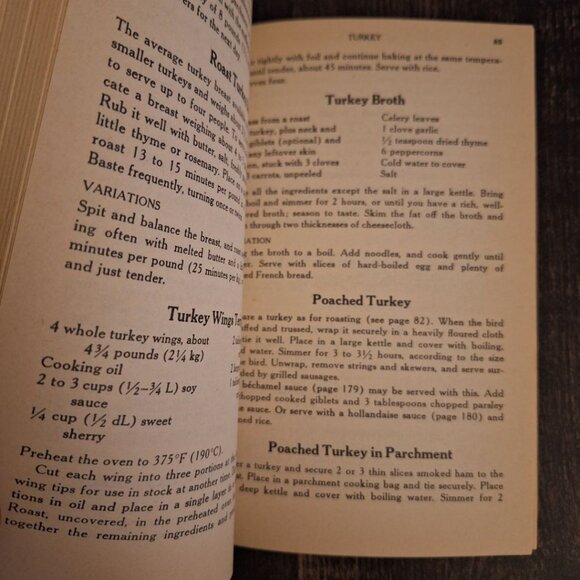 James Beards Fowl Game Bird Cookery Paperback 1970s Cook Book Chick Turkey Duck - Picture 7 of 9